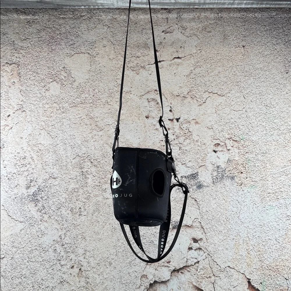 HydroJug Black Crossbody Bag with Logo C65